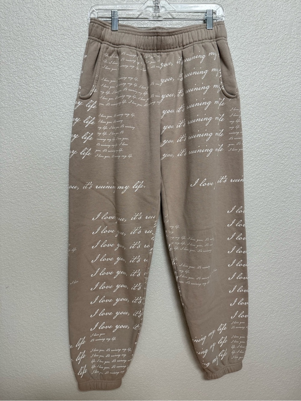 Taylor Swift The Tortured Poets Department Script Sweats Women’s M